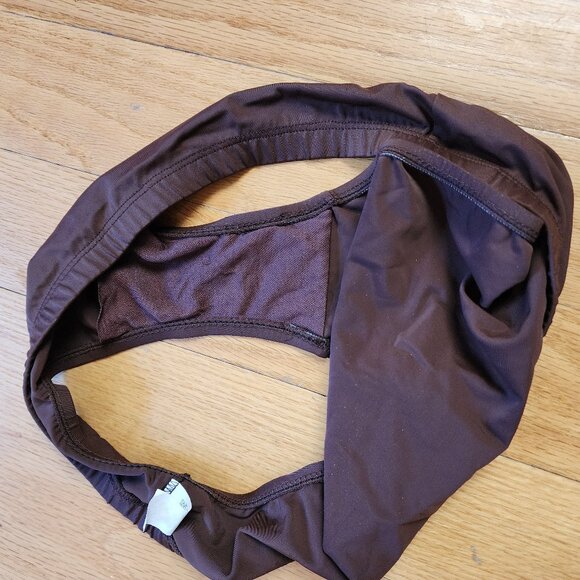 NWOT Prego Maternity Brown Bathing Suit Bottom Size Medium - Picture 6 of 8